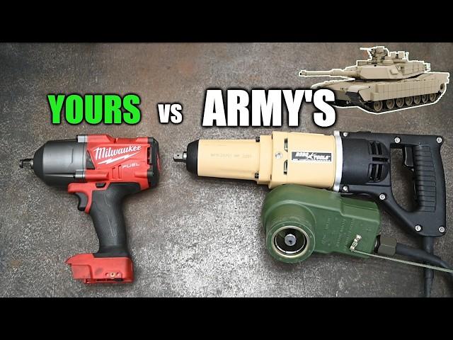 The Army's Fascinating M1 ABRAMS Impact Wrench