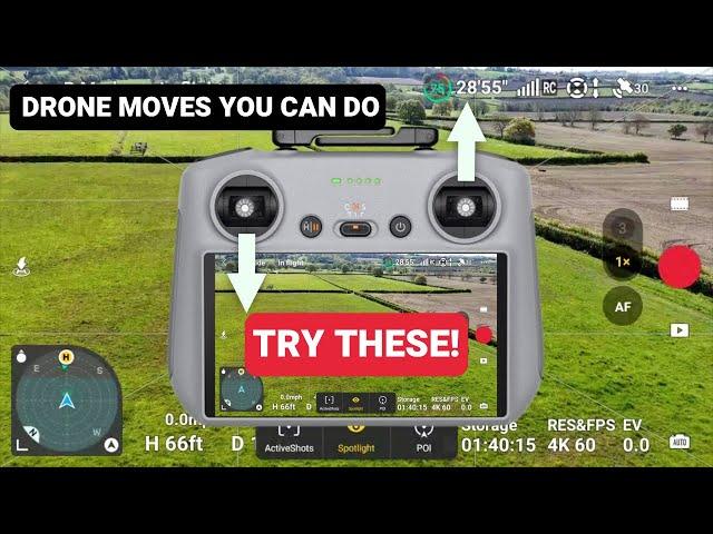 7 more drone moves - Using the spotlight Feature - Epic shots made easy