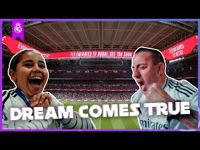 Amazing Real Madrid dream comes TRUE! | Emirates