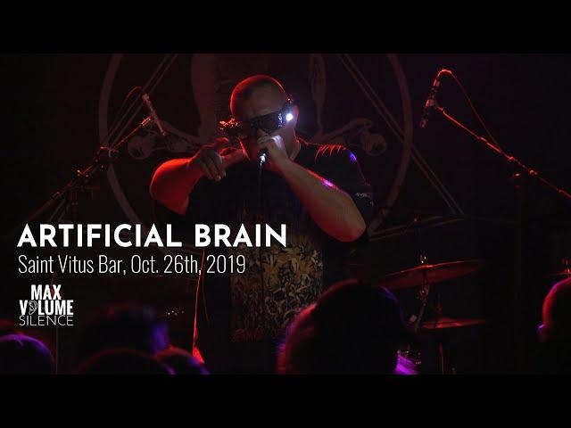 ARTIFICIAL BRAIN live at Saint Vitus Bar, Oct. 26th, 2019 (FULL SET)