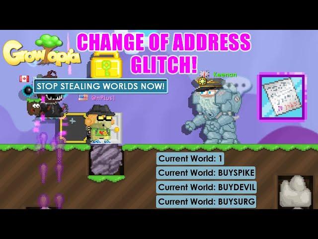 Growtopia - Change of Address Glitch 2019!