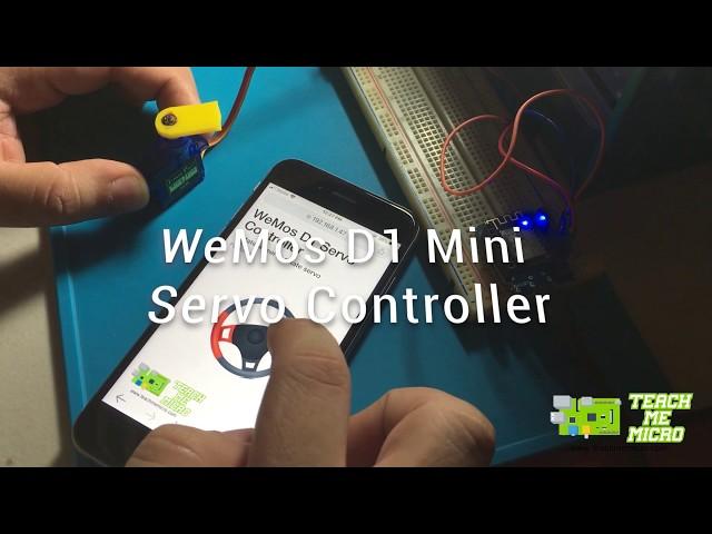 WeMos D1 Mini Servo Controller