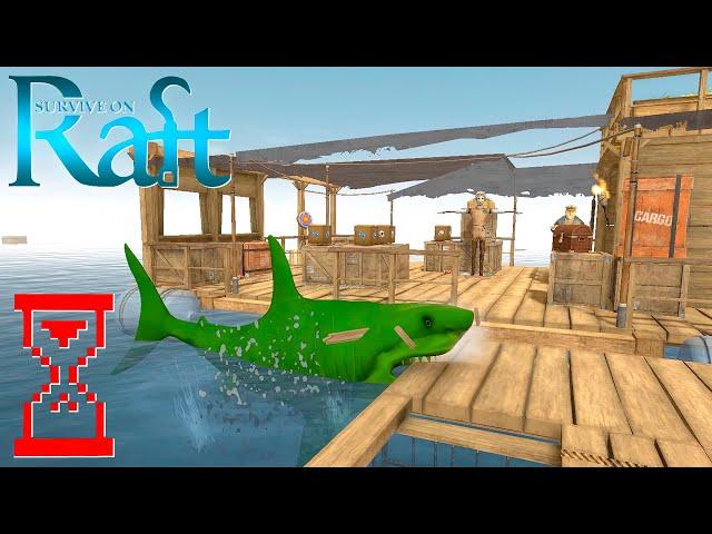 Первое отравление Акулы // Survival on Raft Выживание на плоту