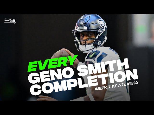 Every Geno Smith Completion vs. Falcons | 2024 Regular Season Week 7