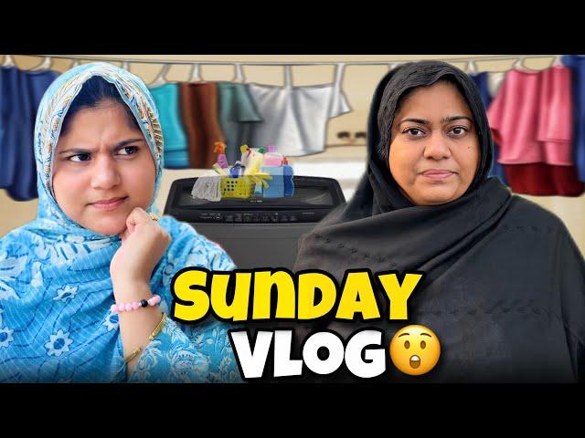 Sunday Vlog Ghar ka sab kam kar diya.|| Itna mazy ka palao banaya