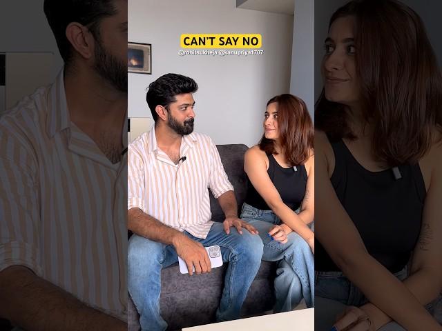 She can’t say no. #Funny #comedy #couple #explore #reels #marriage #cantsayno