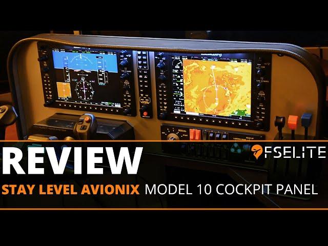 Stay Level Avionix Model 10 Cockpit Panel: The FSElite First Look