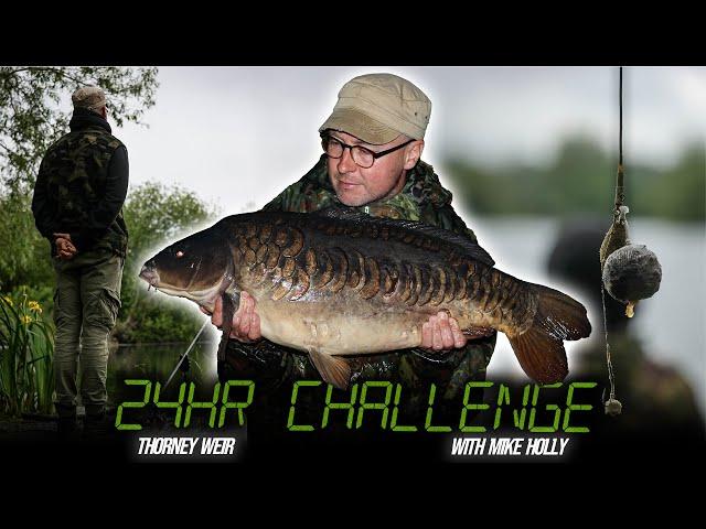 24-HOUR CHALLENGE - PTII | Mike Holly's Spring haul on Thorney Weir! (Carp Fishing 2024)