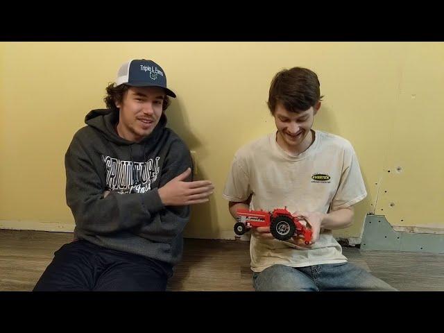 LEGO Tractor Talk with Brick System Brothers