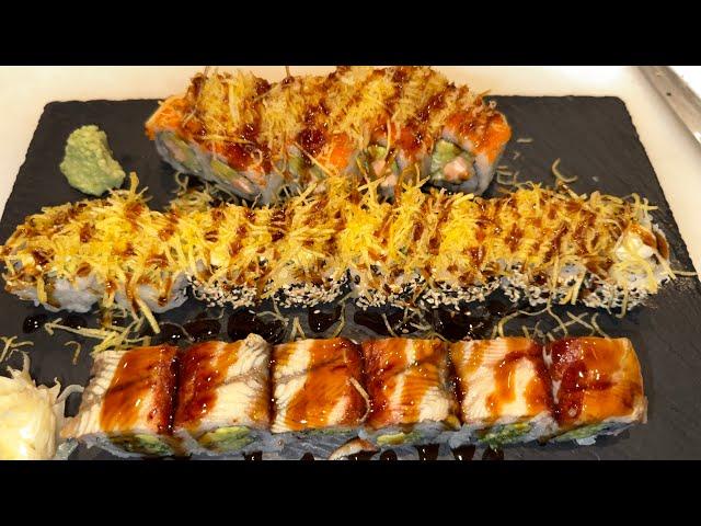 POV- 5 min Delicious & Best sushi Platters ! Chef Atma ! How to make sushi platters! #sushi