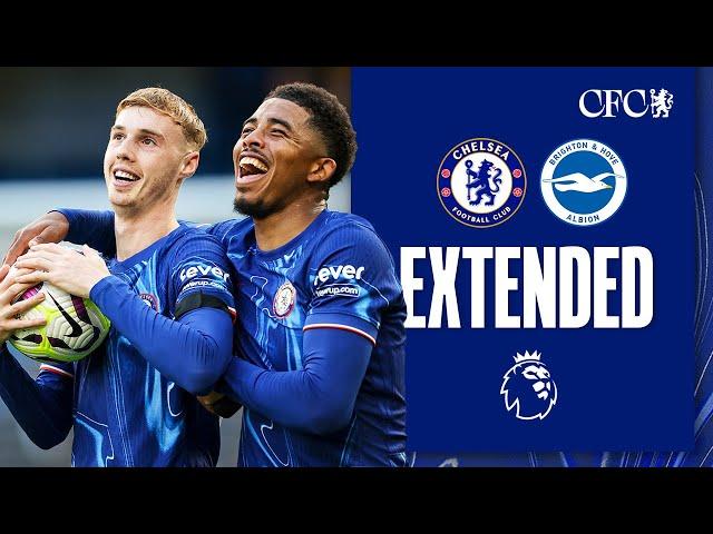 Chelsea 4-2 Brighton | Enjoy the COLE P4LMER Show!  | HIGHLIGHTS - Extended | PL 24/25