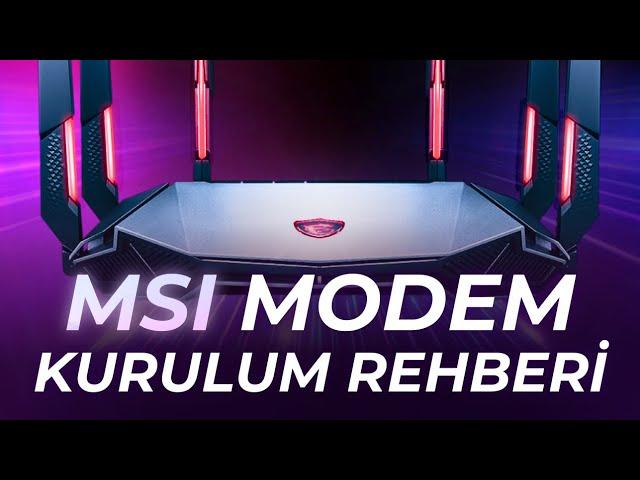 MSI Router Kurulum ve Bufferbloat İyileştirme Rehberi