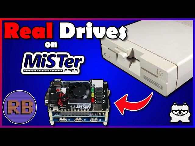 Commodore 64 on MiSTer FPGA with real disk drives!