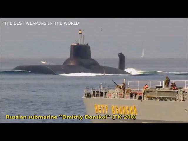 Russian Navy Northern Fleet "Dmitry Donskoy" (TK-208) || Nuclear Ballistic Missile Submarine.