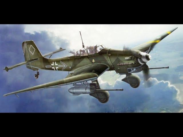 Сборка самолета Ju 87