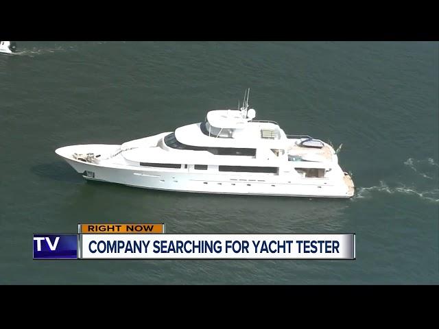 Online luxury store and concierge service seeking yacht tester