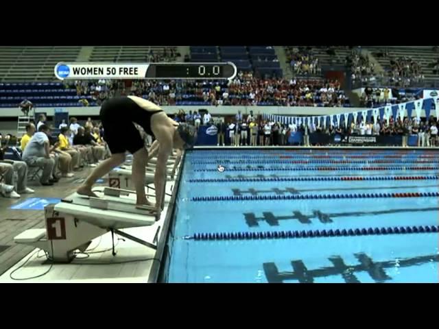 Pennington Wins NCAA 50 Free National Championship