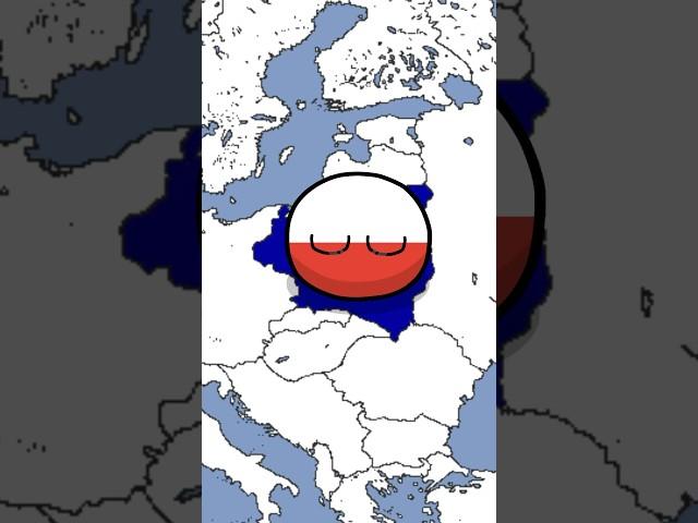 Invasion of Poland in  22 seconds | #countryballs  #poland