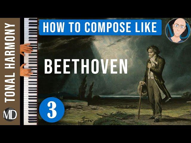 How did Beethoven Write Music? #3 | Symphony No.1 | A Theme | Mapping Tonal Harmony Pro