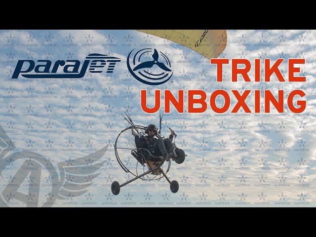 Unboxing and Setting Up the Maverick Trike - Aviator Paramotor