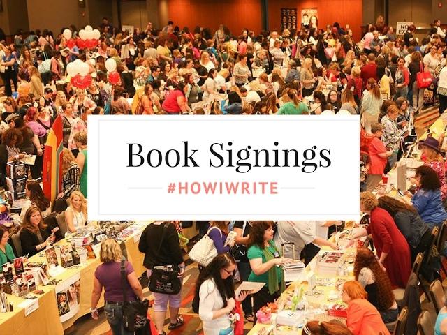 #HowIWrite: Book Signings