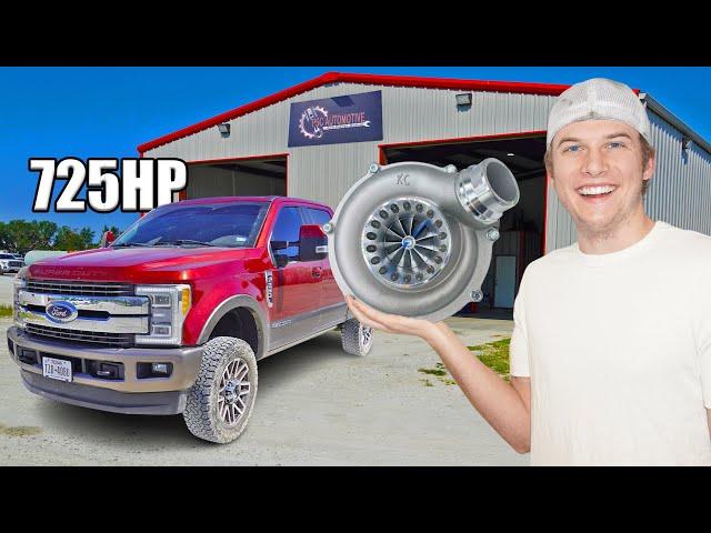 We Built A 725HP 6.7L Powerstroke In One Day