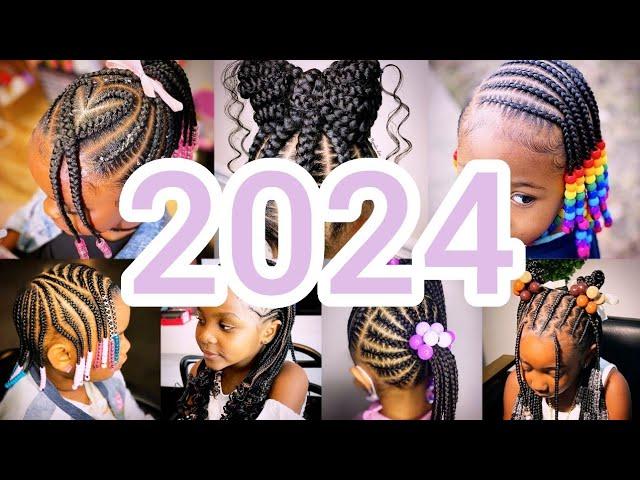 2024 Best Little Girls Cornrows Braids Hairstyles Ideas | Cute Kids Hairstyles ️