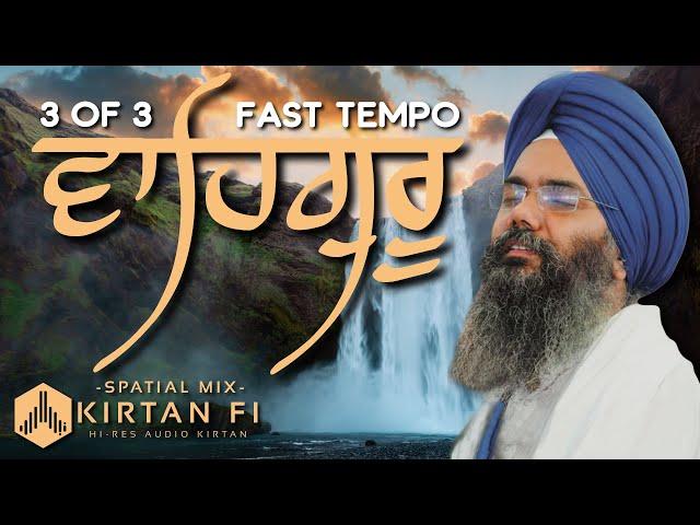 Fast Tempo Speed - Naam Simran Waheguru Vaheguru Jaap | Bhai Manpreet Singh Kanpuri | Kirtan Fi