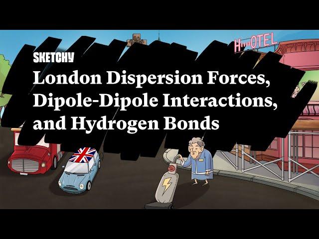 Intermolecular Forces: London Dispersion, Dipole-Dipole, H-Bonds (Part 1) | Sketchy MCAT