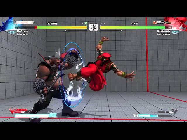 Street Fighter V - DrSlouch (Rashid) vs. DaArms (Birdie)