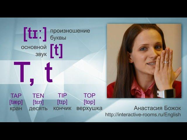  Английский алфавит (шаг 1) с Анастасией Божок - English alphabet