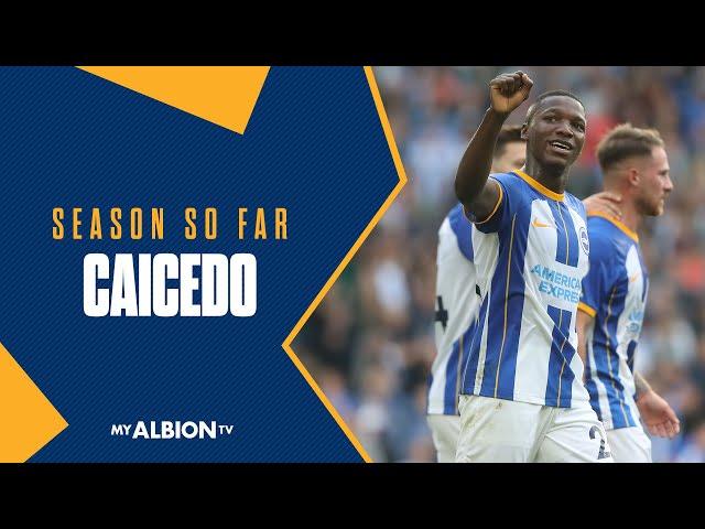 Moises Caicedo 22/23 Premier League Best Moments So Far!