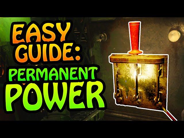 PERMANENT POWER GUIDE in Zetsubou No Shima! Black Ops 3 Zombies Zetsubou Guide / Tutorial