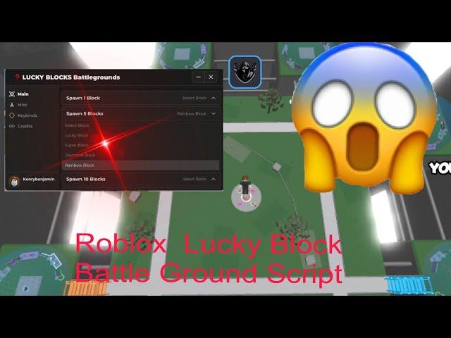 Roblox Lucky Block Battlegrounds Script Direct Link