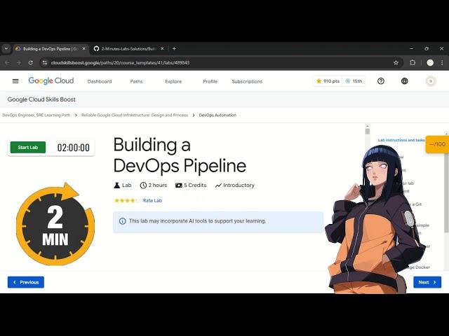 Building a DevOps Pipeline | #qwiklabs | #coursera