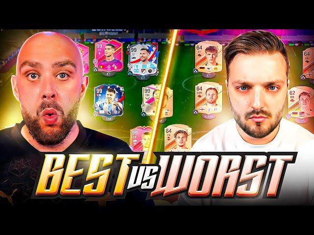 THE BEST TEAM EVER 99 RATED VS THE WORST TEAM EVER! | FC 24