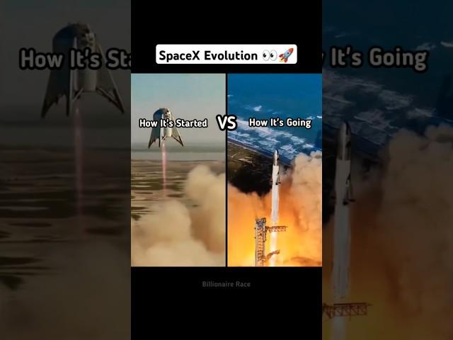 SpaceX Rocket Evolution From 2002 To 2025  #spacex #spacexfalcon9 #elonmusk #spacexnews #shorts