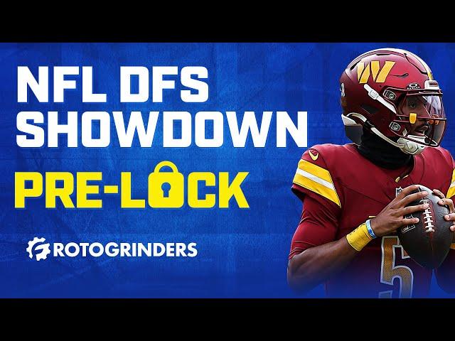 SHOWDOWN Time for Sunday Night! - Week 17 NFL DFS Picks & Strategy