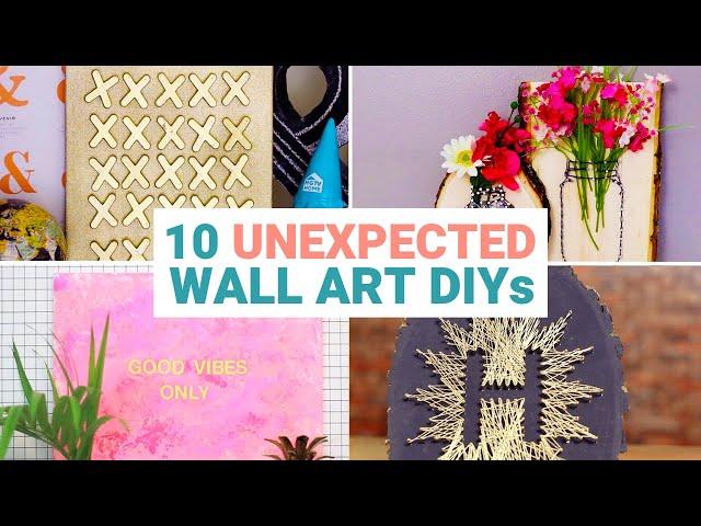 10 Wall Art DIYs You’ve Never Thought Of