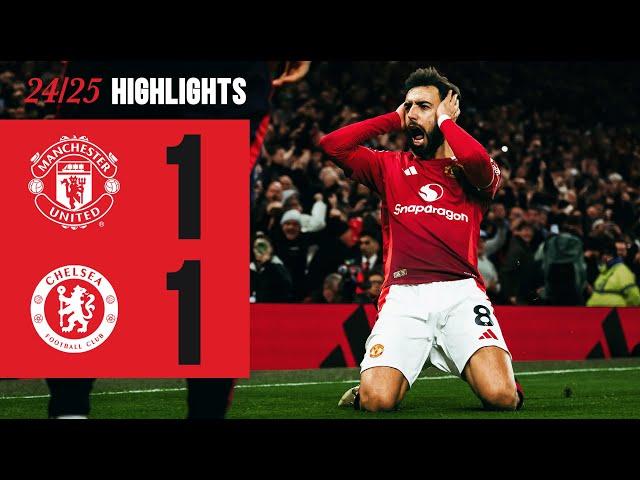 All Square At Old Trafford | Man Utd 1-1 Chelsea