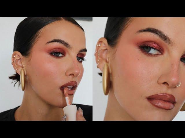 autumn cranberry makeup