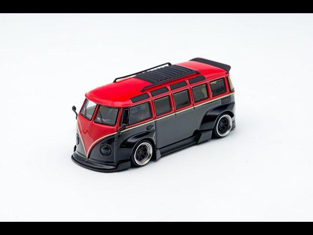 Inspire Model 1/64 Volkswagen Kombi Camper Van Robert Design-Model F(VW-840008F)