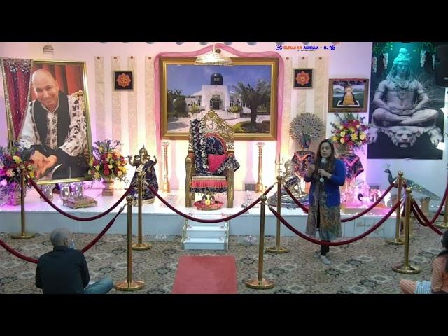 Satsang By Tina Aunty - Guruji Ka Ashram - New Jersey - USA - Somerset Temple