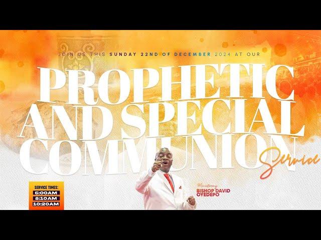 PROPHETIC & SPECIAL COMMUNION SERVICE | 22, DECEMBER 2024 FAITH TABERNACLE OTA