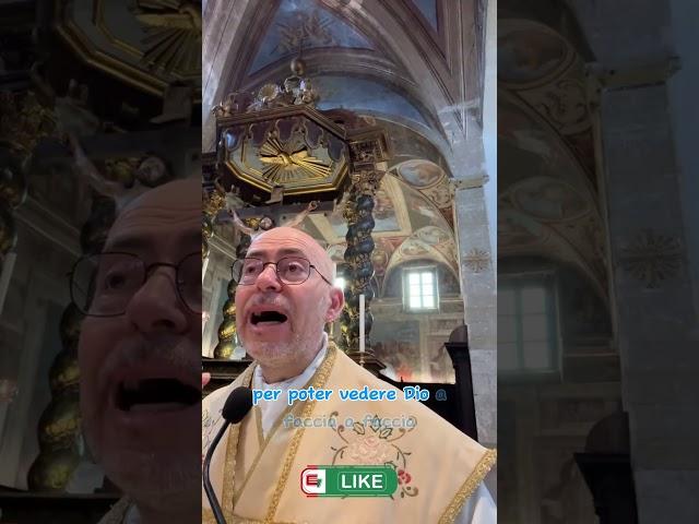 To be able to see God face to face