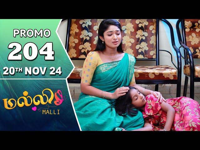 Malli Serial | Episode 204 Promo | 20th Nov 24 | Nikitha | Vijay | Saregama TV Shows Tamil