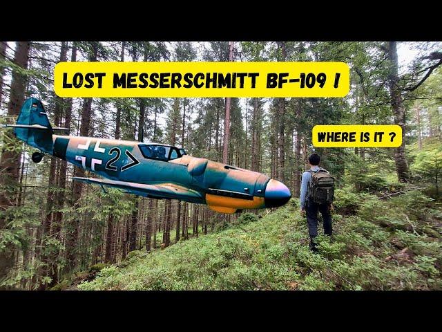 The great Messerschmitt Bf-109 hunt. Lost aircraft explore.