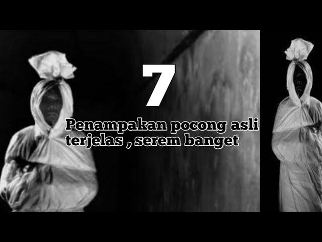 7 penampakan pocong terjelas 2022