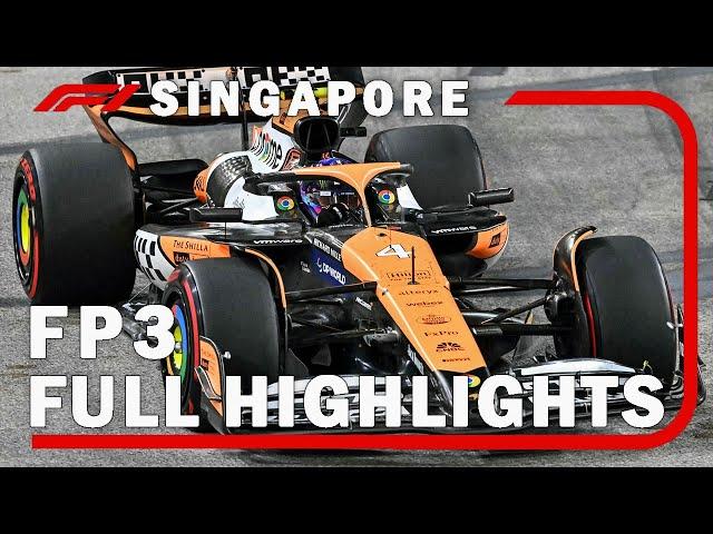 FP3 Singapore Full Highlights | 2024 Singapore Grand Prix