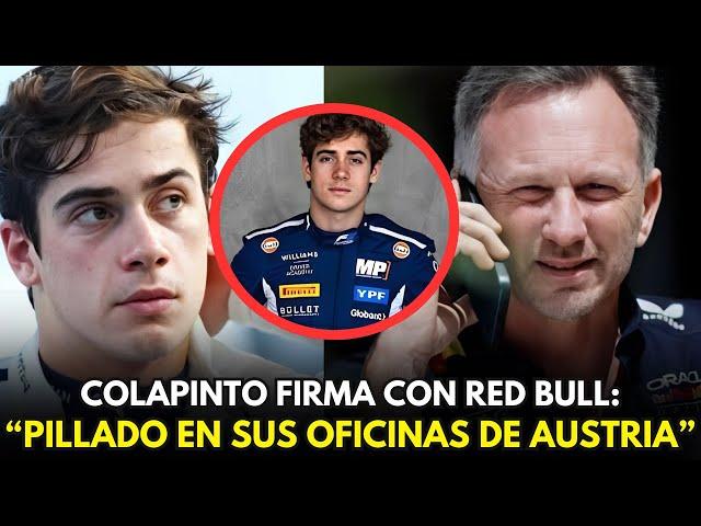  FRANCO COLAPINTO FIRMA CON RED BULL Y VIAJA A SUS OFICINAS EN AUSTRIA ️